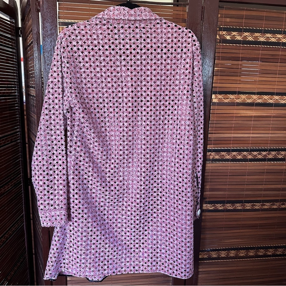 🌟3/$20🌟 Vinti Andrews perforated tunic dress. Size Medium. - Picture 3 of 5